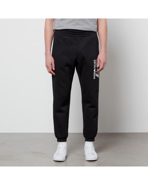 EA7 Visability Fleece Joggers in Black 