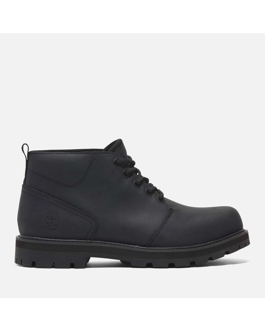 Timberland Black Britton Road Leather Chukka Boots for men