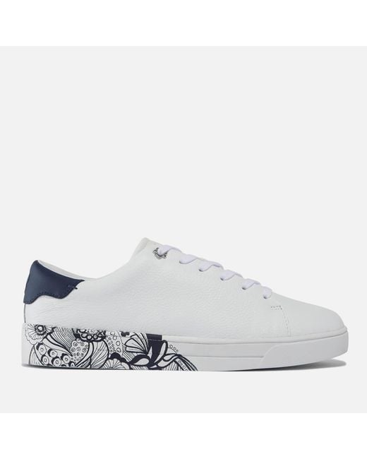 Ted Baker White Vemmy Trainers