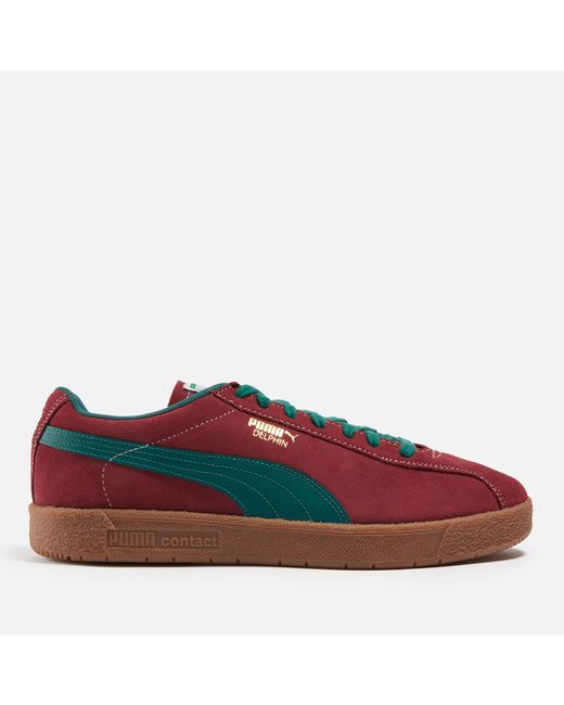 PUMA Red Delphin Suede Trainers for men