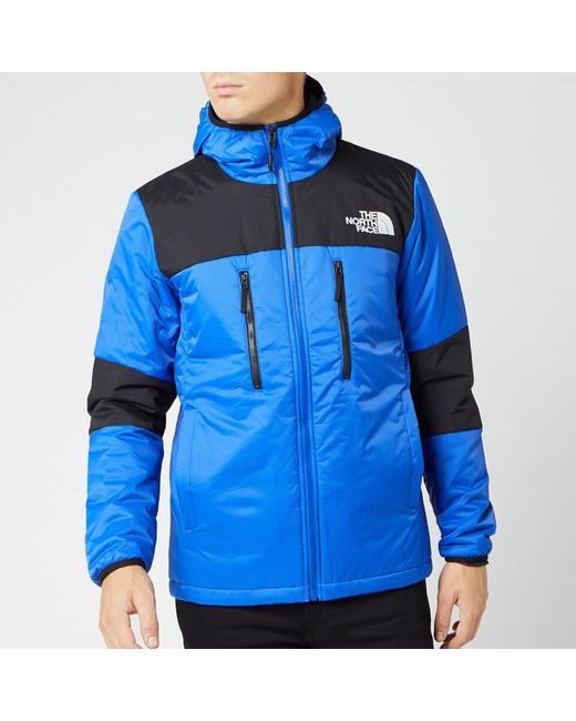 The North Face Blue Himalayan Light Synthetic Hooded Jacket for men