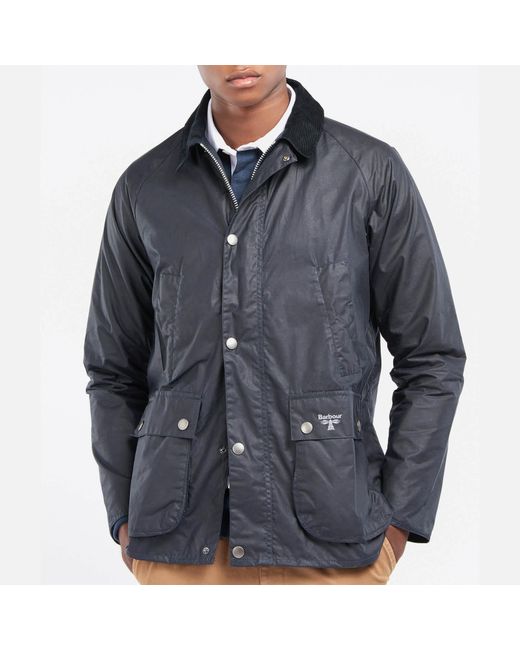 Barbour Summer Bedale Wax Jacket in Blue for Men | Lyst