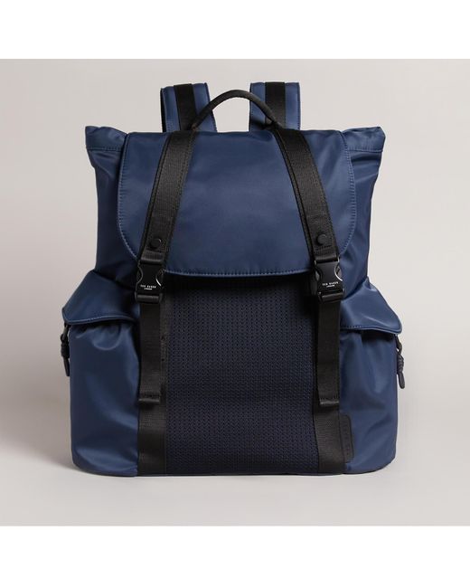 Ted Baker Masha Mesh Nylon Backpack in Blue for Men Lyst
