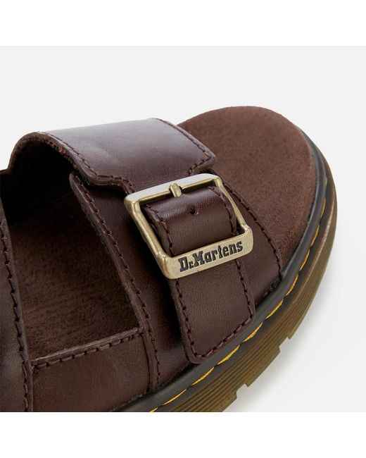 Nikolai slip on leather sandals clearance