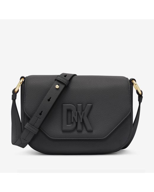 DKNY Black Seventh Avenue Cross Body Bag