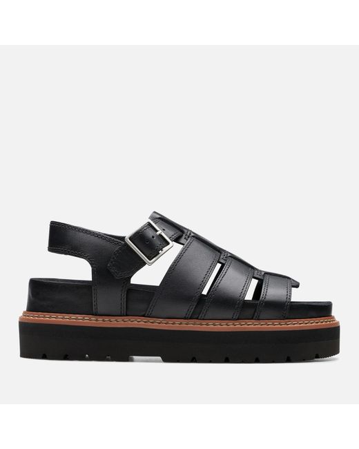 Clarks Black Orianna Twist Sandals