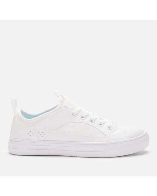 Converse White Chuck Taylor All Star Wave Ultra Ox Trainers