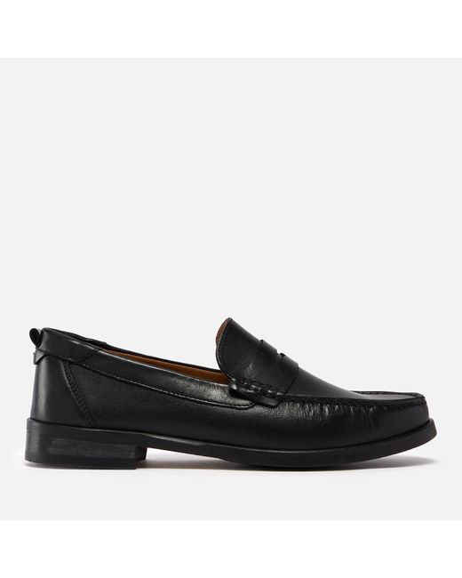 Ted Baker Alffie Leather Loafer in Black for Men Lyst Canada