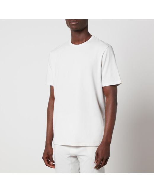 Calvin Klein White Cotton-blend T-shirt for men