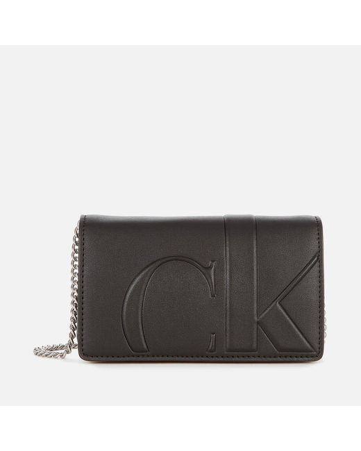 Calvin Klein Black Phone Cross Body Bag