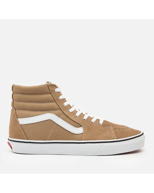 Suede vans high tops with best sale fur
