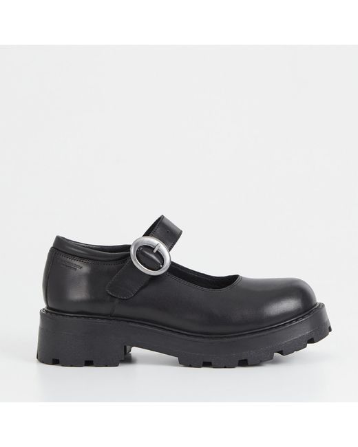 Vagabond Shoemakers Cosmo 2.0 Leather Mary Jane Shoes in Black | Lyst