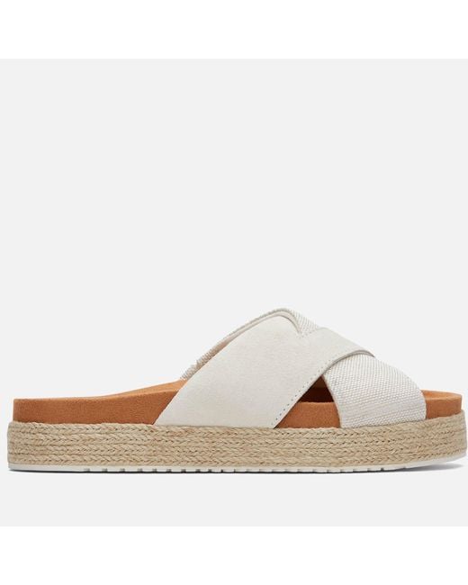 TOMS Multicolor Paloma Cross Front Sandals