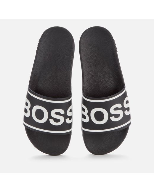 hugo boss slide sandals