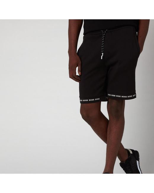 BOSS by HUGO BOSS Athleisure Headlo 1 Shorts in Black for Men | Lyst