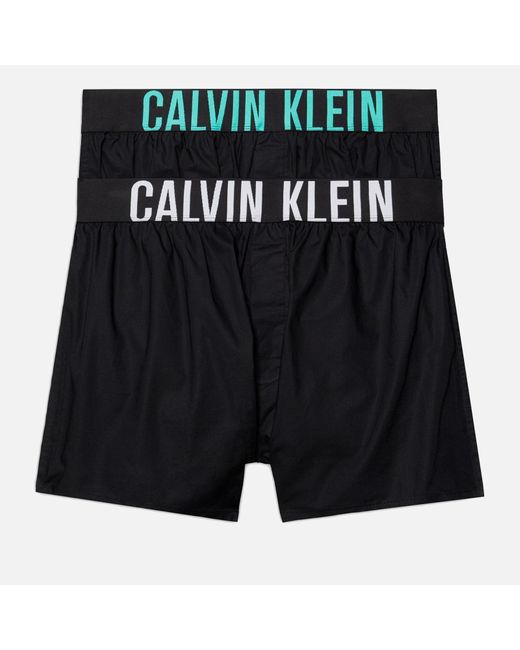 Calvin Klein Black Intense Power 2-pack Cotton-blend Boxers for men