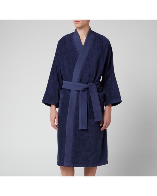 KENZO Blue Iconic Kimono for men