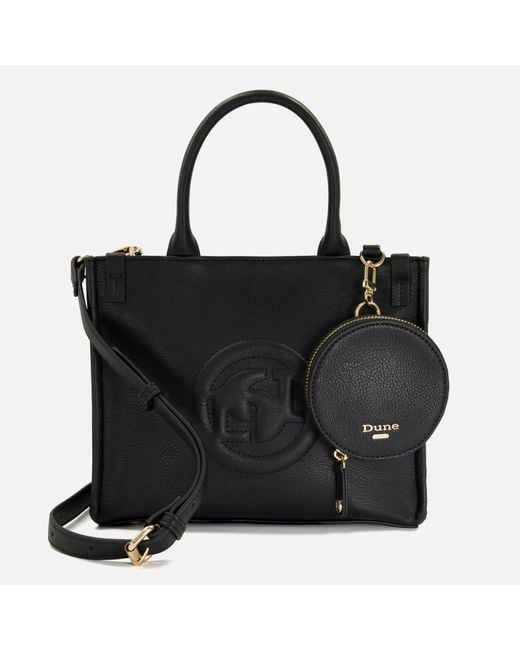 Dune black tote best sale bag