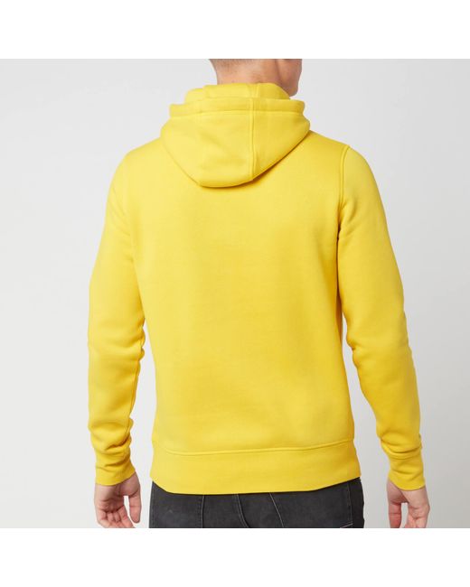 yellow tommy hilfiger hoodie mens