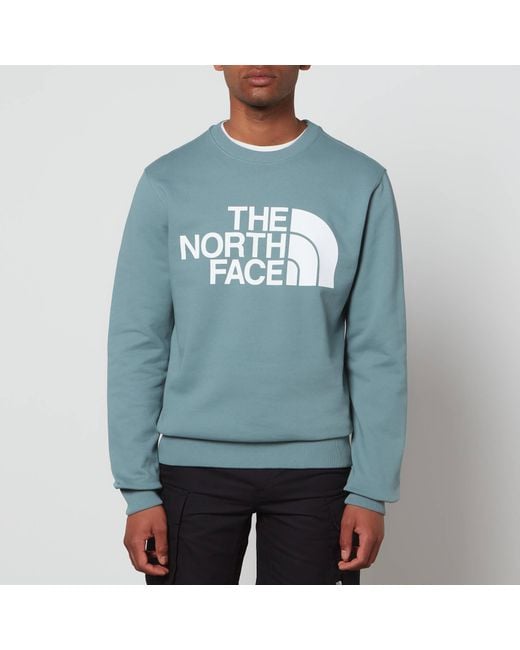 The North Face Blue Standard Crew Sweatshirt for men