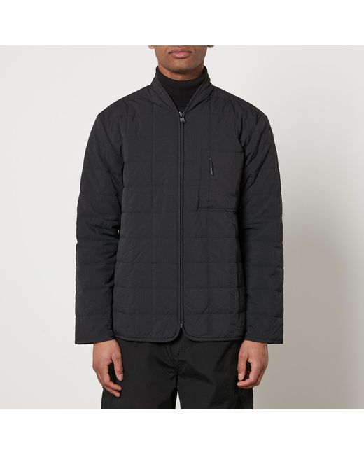 Rains Black Giron Nylon Liner Jacket