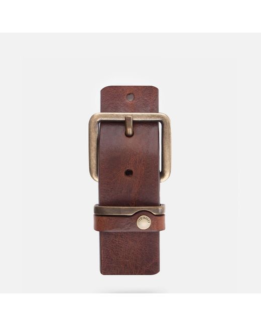 Ted Baker Brown Katchup Leather Belt for men