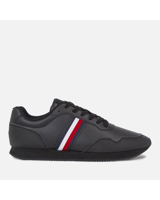 Tommy Hilfiger Black Core Lo Runner Trainers for men