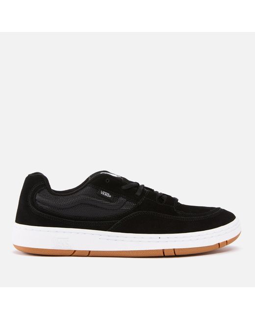 Vans Black Speed Ls Suede And Mesh Trainers for men