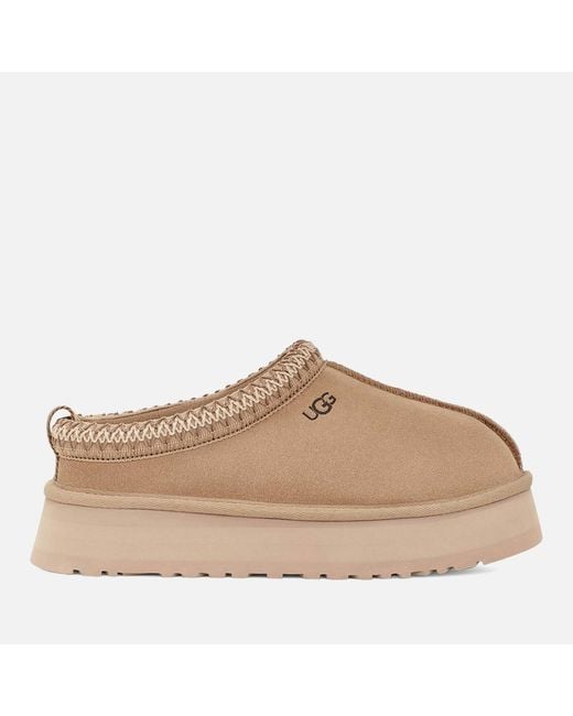 Ugg Natural Tazz Suede Slippers