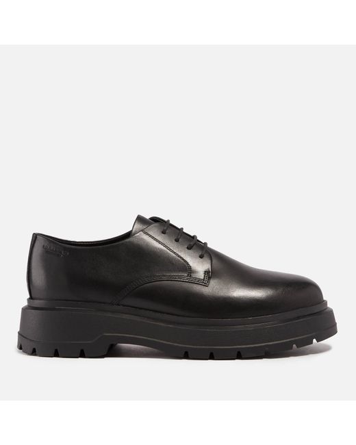 Vagabond Shoemakers Jeff Leather Derby Shoes in Black for Men | Lyst