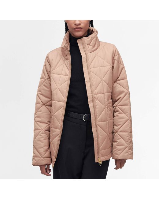Barbour Multicolor Stella Quilted Shell Jacket