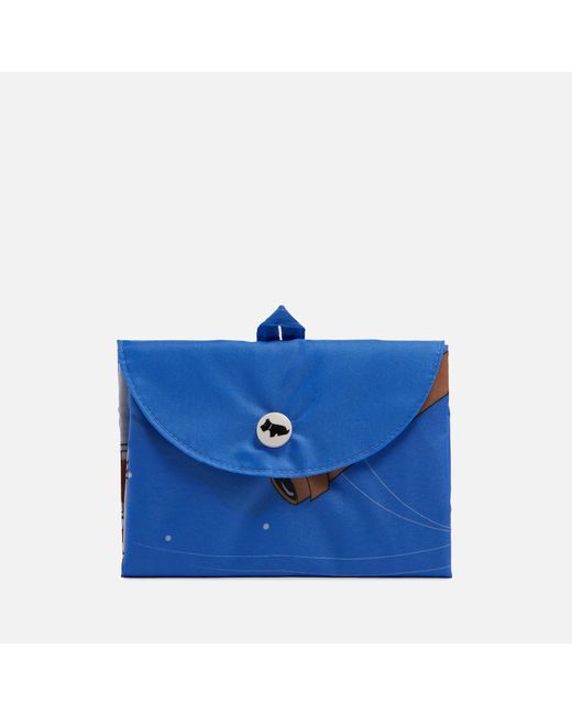 Radley The Observatory Foldaway Canvas Tote Bag in Blue Lyst UK