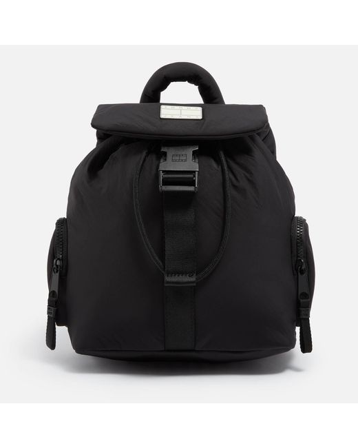 Tommy Hilfiger Black Hype Conscious Shell Backpack
