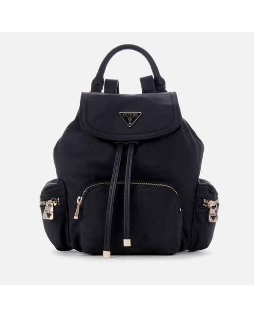 Guess Black Eco Gemma Small Backpack