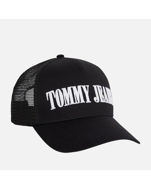 Tommy Hilfiger Heritage Stadium Cotton Trucker Cap in Black für Herren