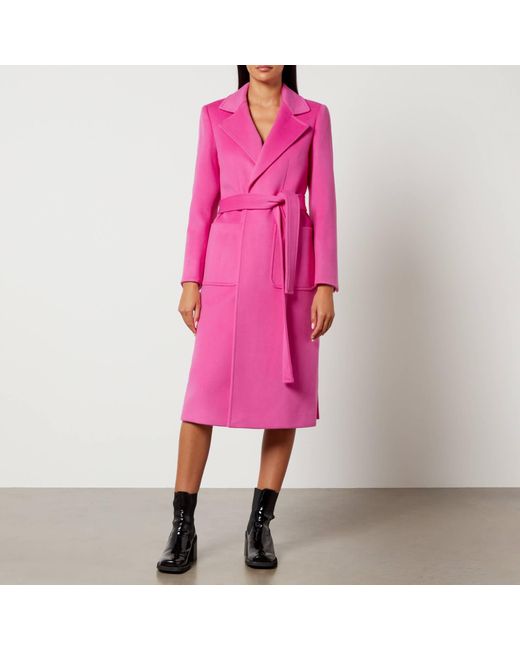 MAX&Co. Pink Runaway Wool Coat