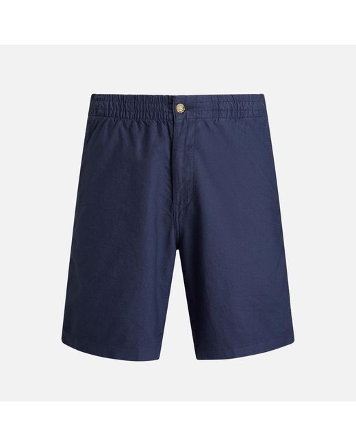 Polo Ralph Lauren Blue Prepster Oxford Cotton Shorts for men