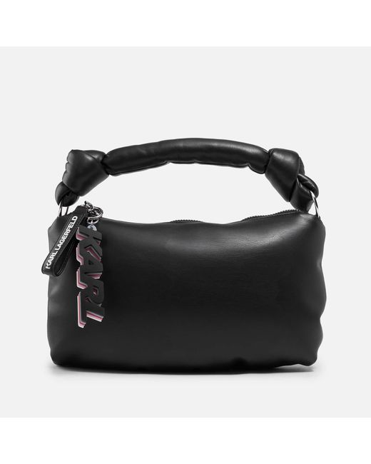 Karl Lagerfeld K/knotted Small Shoulder Bag in Black Lyst Australia