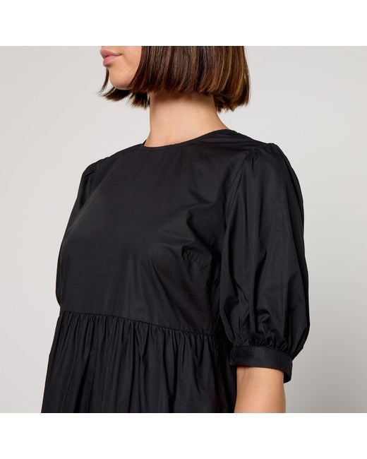 Nobody's Child Black Rochelle Organic Cotton-Poplin Dress