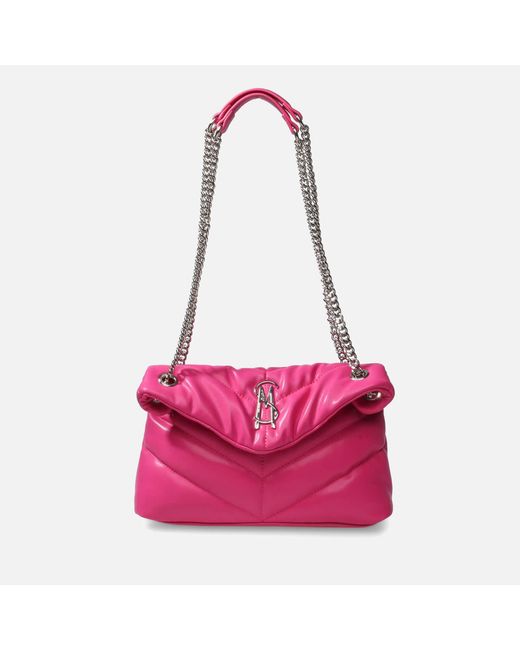 Steve Madden Bbelz Quilted Faux Leather Bag in Pink Lyst