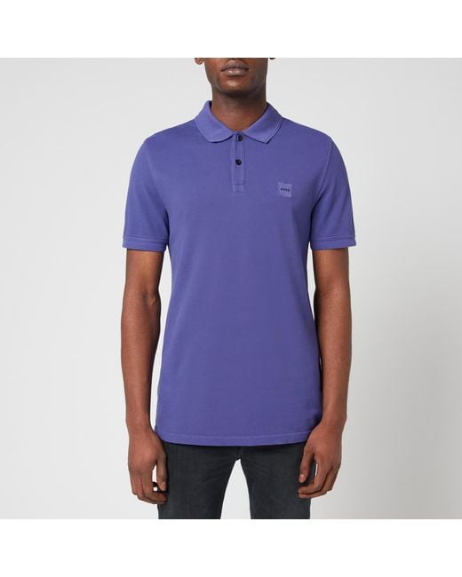 Purple hugo 2024 boss polo
