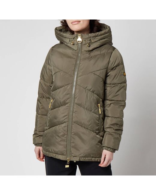 Barbour Green Brooklyn Quilt Jacket