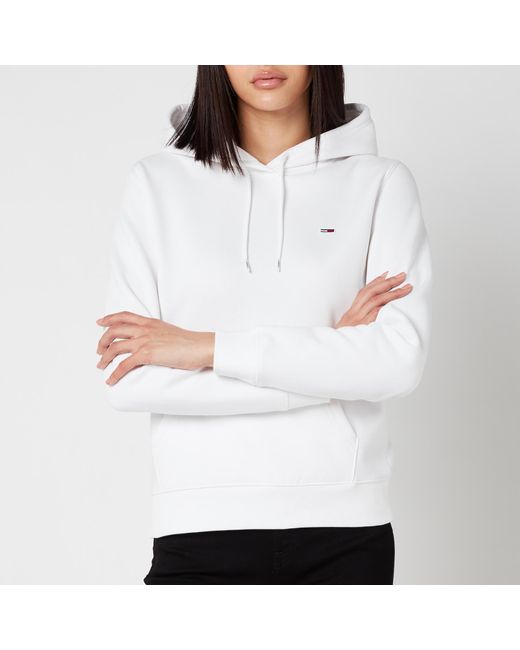 womens tommy hilfiger hoodie white