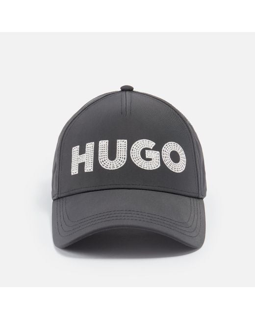HUGO Gray Jude Twill Cap for men