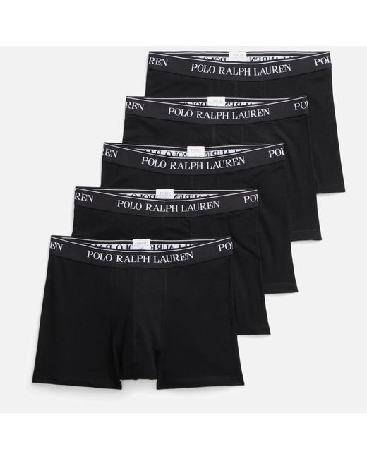 Polo Ralph Lauren 5er-Pack klassische Boxer Briefs in Black für Herren