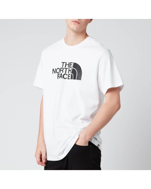The North Face Easy Short Sleeve T-shirt in White for Men | Lyst
