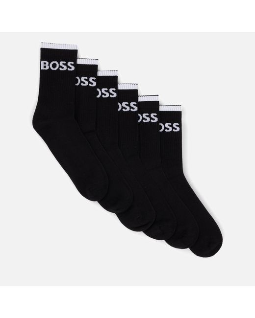 Boss Black 6-pack Cotton-blend Sport Socks for men