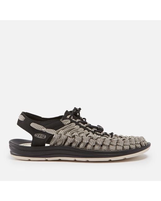 Keen Black Uneek Cord Sandals for men