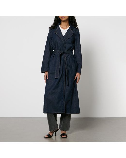 MAX&Co. Blue Longden Denim Coat