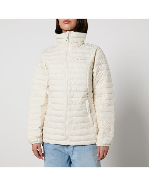 Columbia Natural Silver Fallstm Quilted Shell Jacket